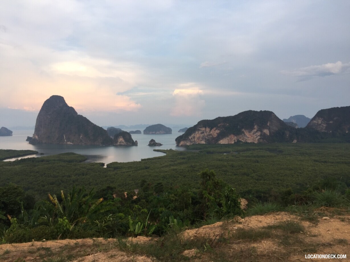 Samet Nangshe Viewpoint - Phangnga, Thailand Filming Location