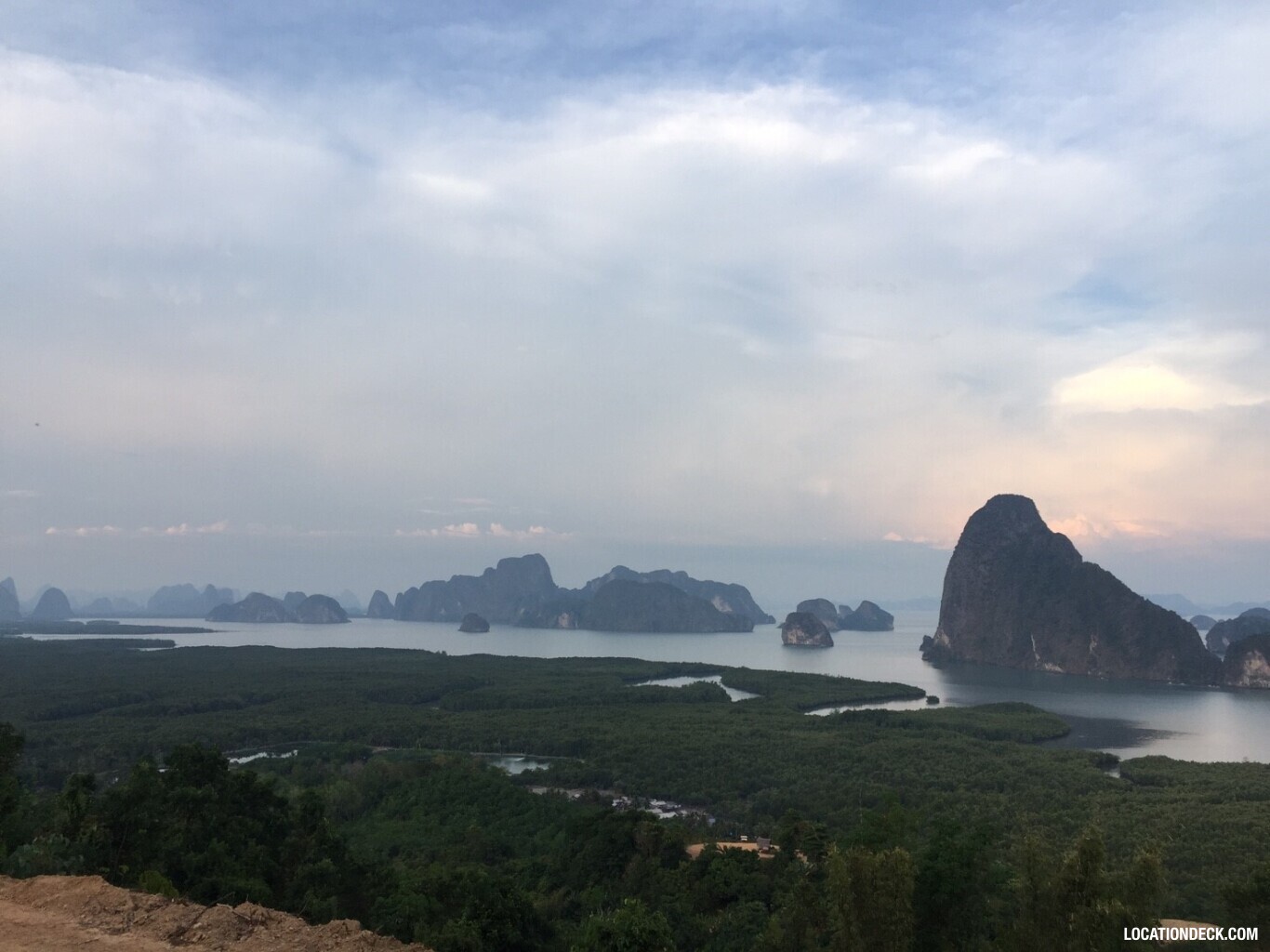 Samet Nangshe Viewpoint - Phangnga, Thailand Filming Location