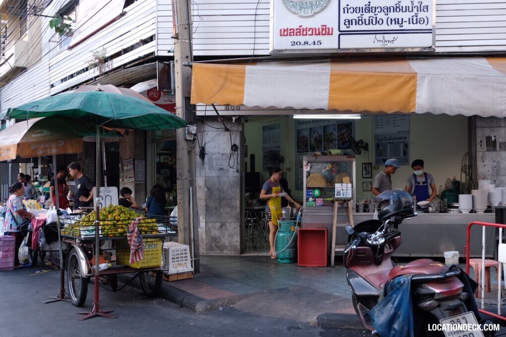 Sai Saard Beef & Pork Noodle - Bangkok, Thailand Filming Location