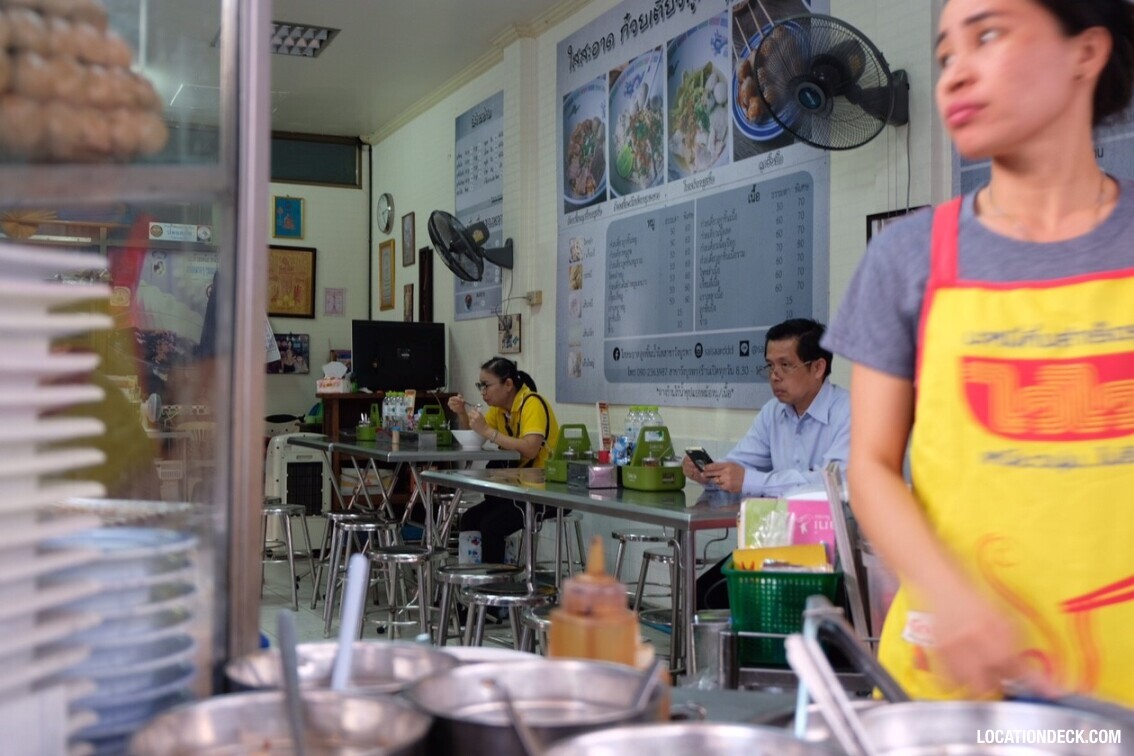 Sai Saard Beef & Pork Noodle - Bangkok, Thailand Filming Location