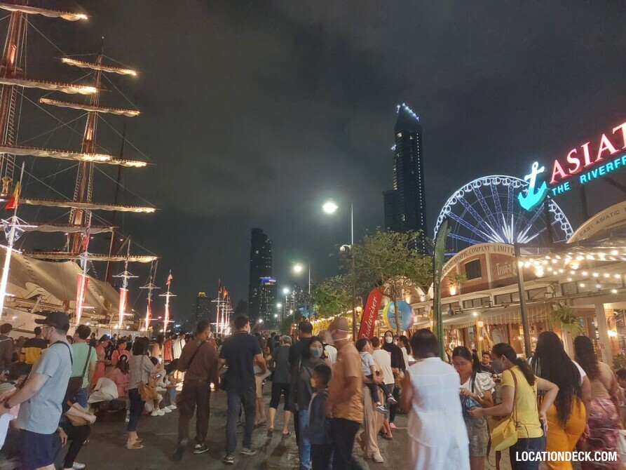 Asiatique Night Market - Bangkok, Thailand Filming Location