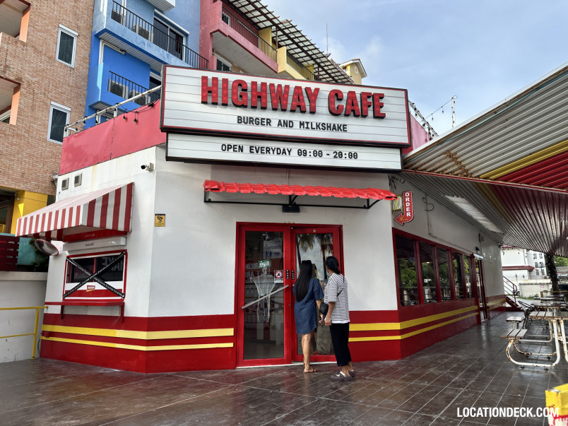 1950’s American Diner - Chonburi, Thailand Filming Location