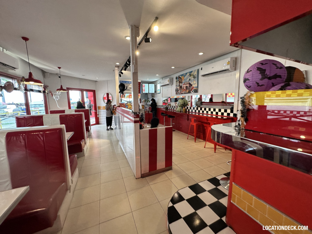 1950’s American Diner - Chonburi, Thailand Filming Location