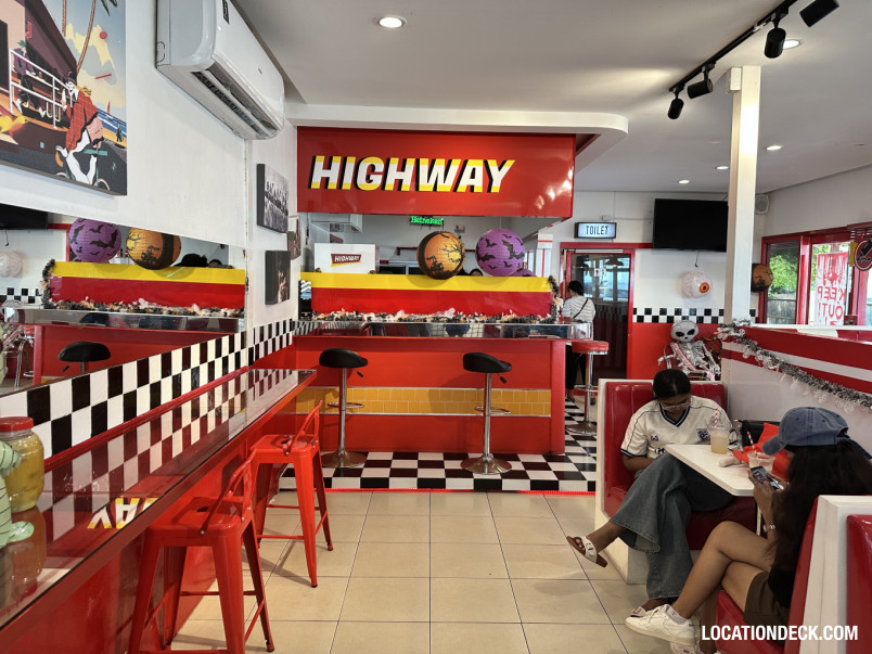 1950’s American Diner - Chonburi, Thailand Filming Location