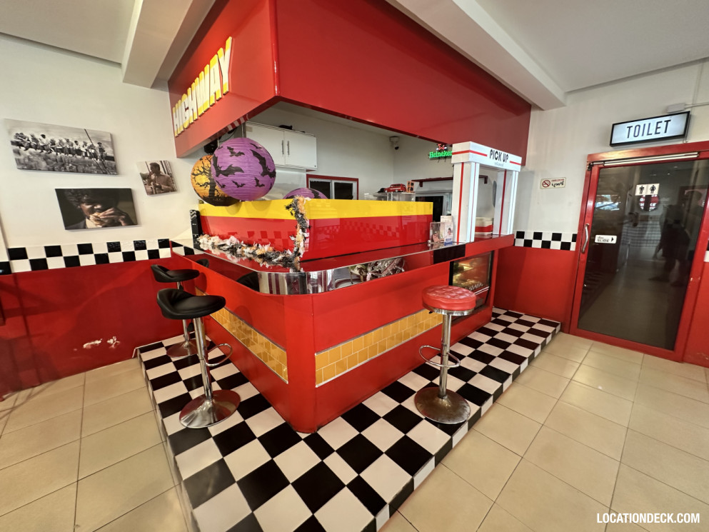 1950’s American Diner - Chonburi, Thailand Filming Location
