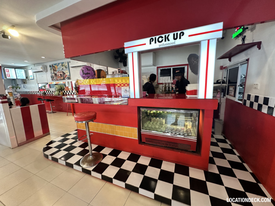 1950’s American Diner - Chonburi, Thailand Filming Location